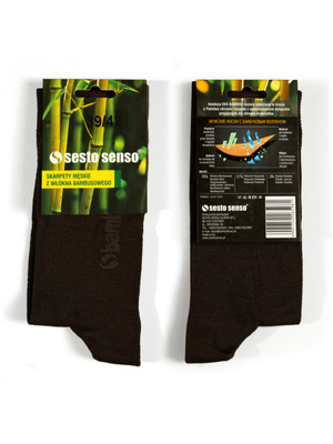 Herrensocken Eco Bamboo Braun