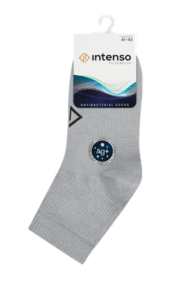 Kurze antibakterielle Sportsocken Silverplus Art. 0617 Intenso