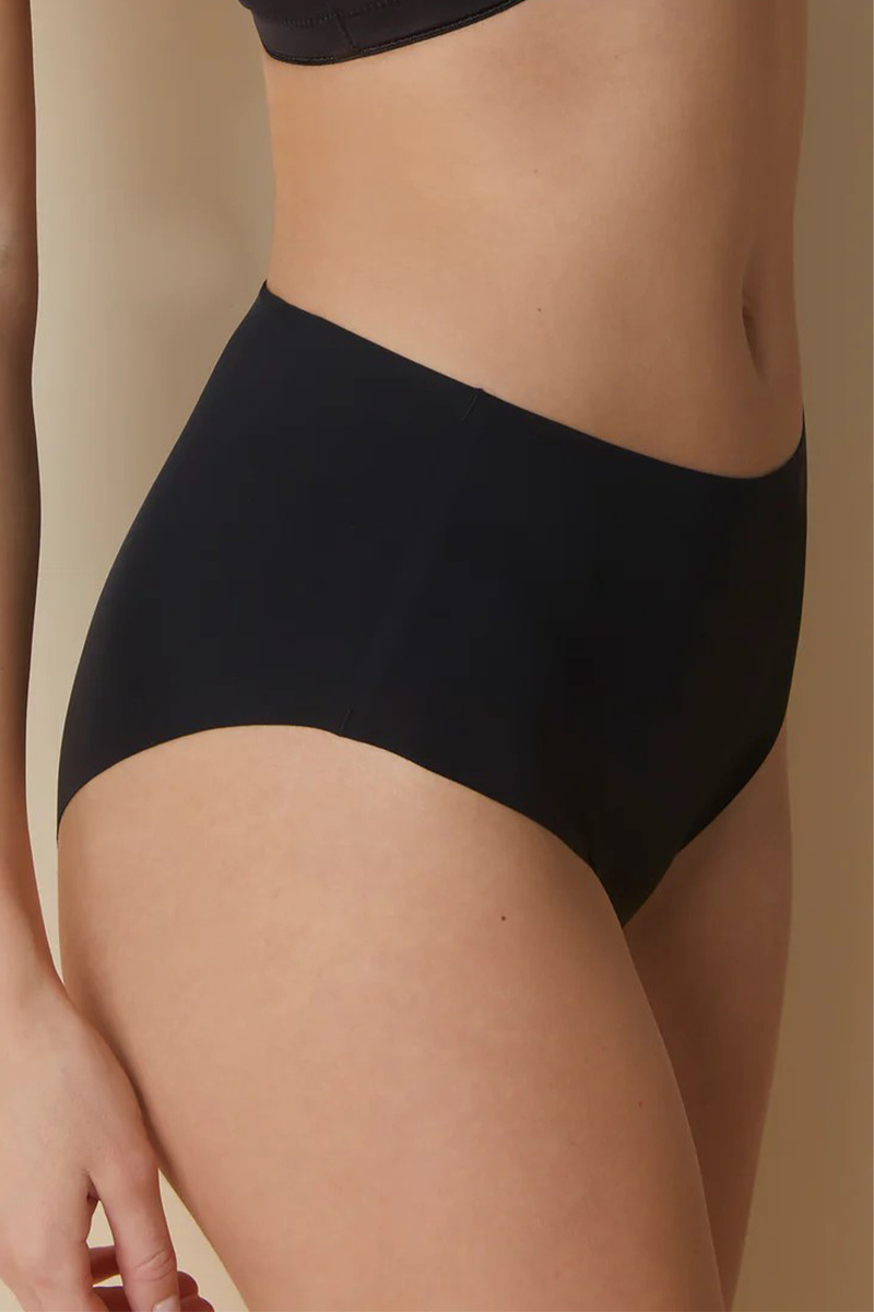 Maxi Braga 503 Höschen mit hoher Taille, negro-schwarz