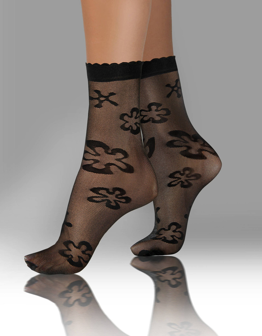 Skarpety rajstopowe Damskie we wzory Sesto Senso (2 PARY)