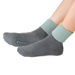 Damen Frotteesocken Serie Grau
