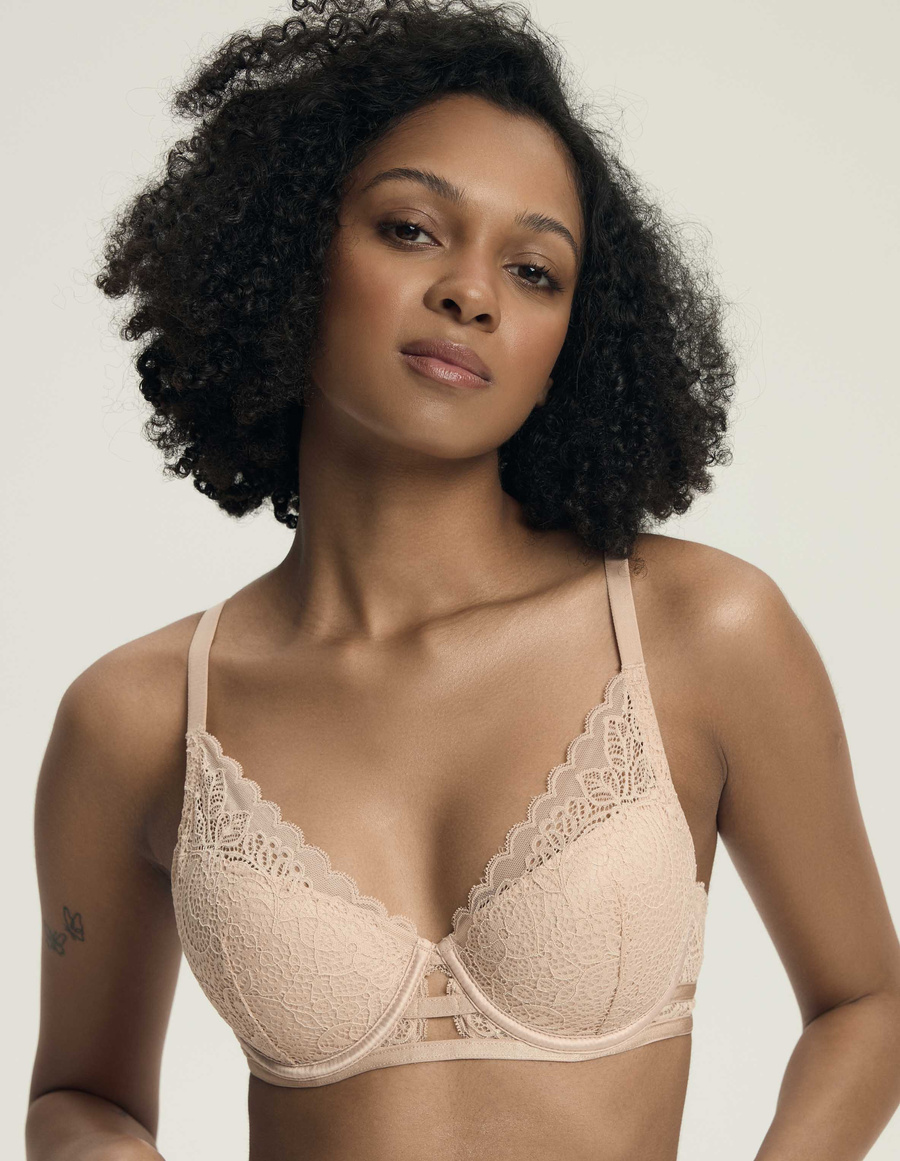 Hint Lace Push-up Bra