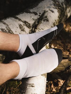 Șosete scurte sport Seria art.101 Albe