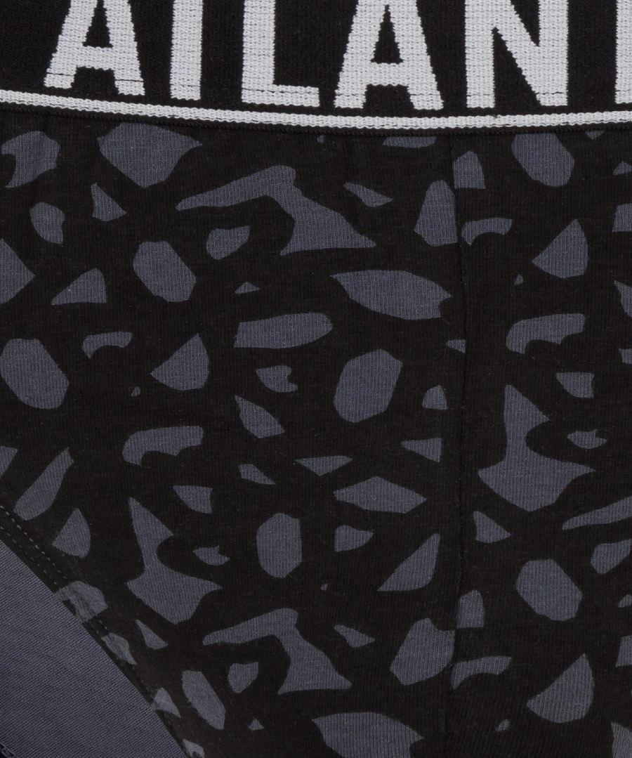 Herren-Slips Serie 3MP-151 Orange/Grau/Khaki