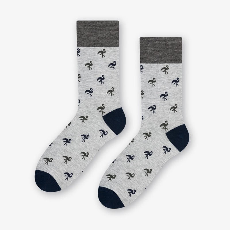 Farbige Damen/Herren Flamingo-Socken Mehr Mode