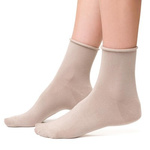 Socken ohne Druck Serie Beige