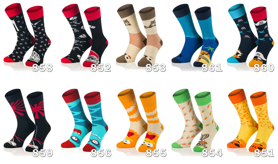 Bunte Socken Not For Parking zum Verschenken 