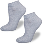 Glatte Halbfrotteesocken, Farbe Weiß, Größe 37-41