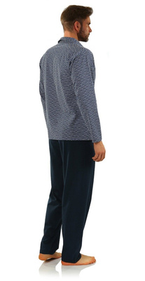 Herren-Schlafanzug Serie Blau