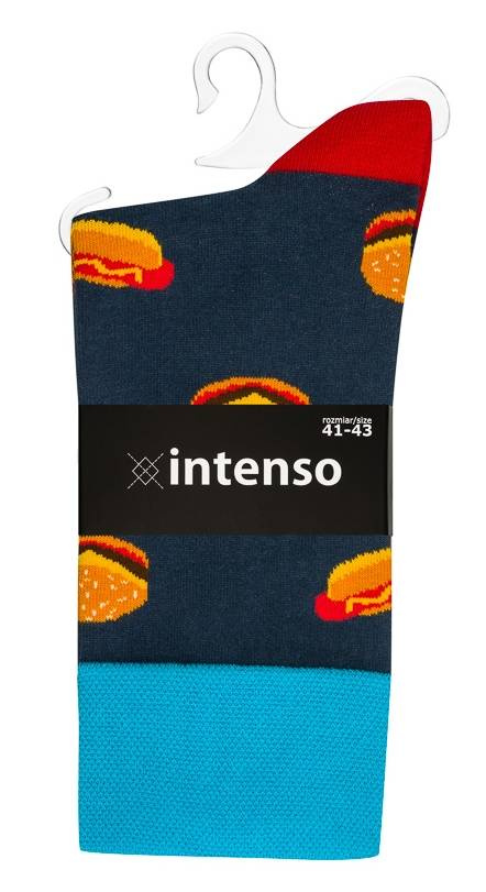 Bunte Socken aus Baumwolle Funny Art. 1917 Intenso