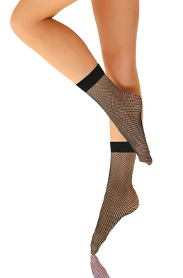 Netzsocken Kora Schwarz