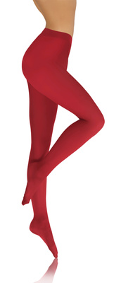 Blickdichte Strumpfhose Hiver 40DEN Rot