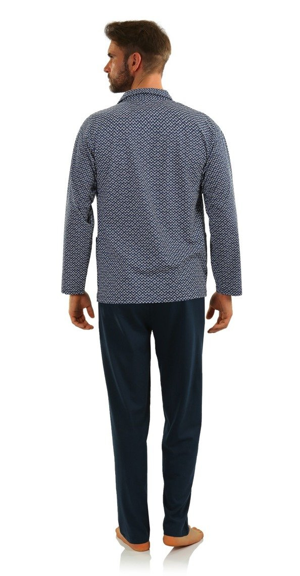 Herren-Schlafanzug Serie Blau