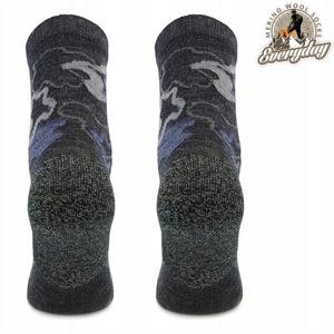 Trekking-Socken aus Merinowolle TRE18 Comodo