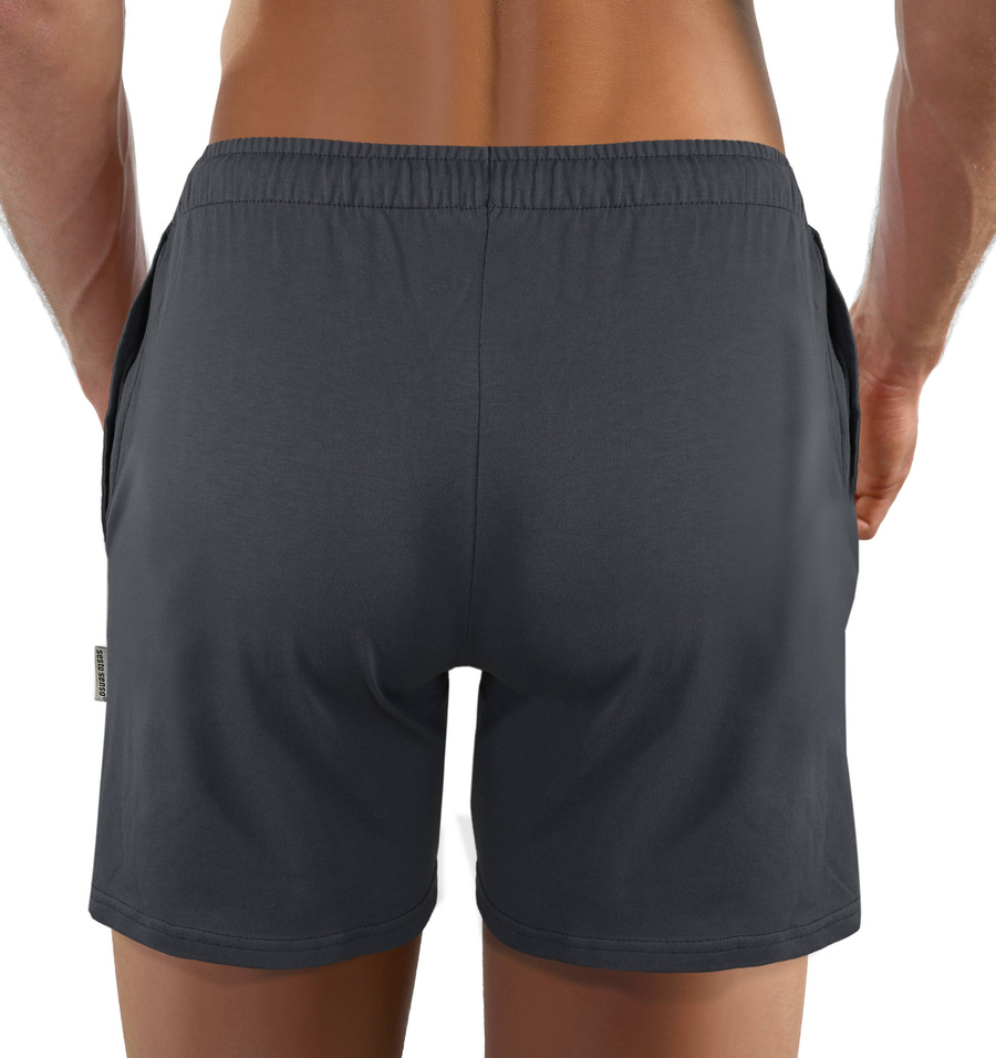 Krótkie spodenki piżamowe do spania Sesto Senso 651-15