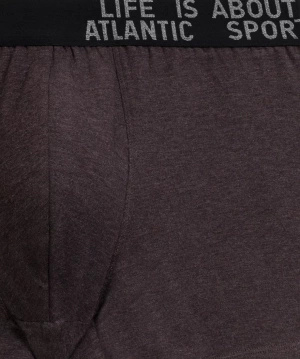 Bokserki Męskie 3mh-226 Brązowe și Șare