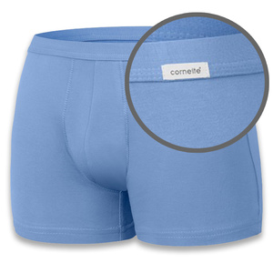 Herren-Boxershorts Authentic Mini 223 blau Cornette