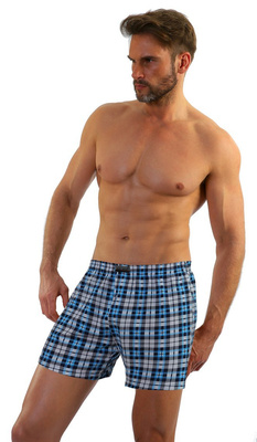 Herren-Boxershorts BM01 Blau