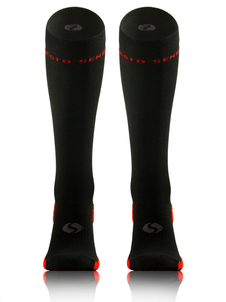 Kompressions-Kniestrümpfe SKB12 Schwarz