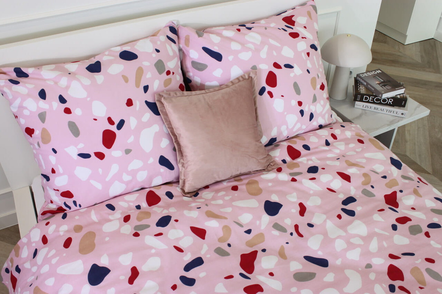 Bettwäsche Lastriko Rosa