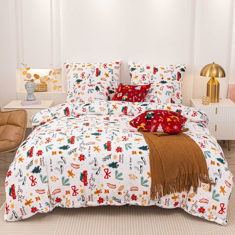 Bettwäsche Merry Weiß