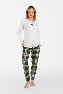 Asama women's pyjamas long sleeve, long trousers