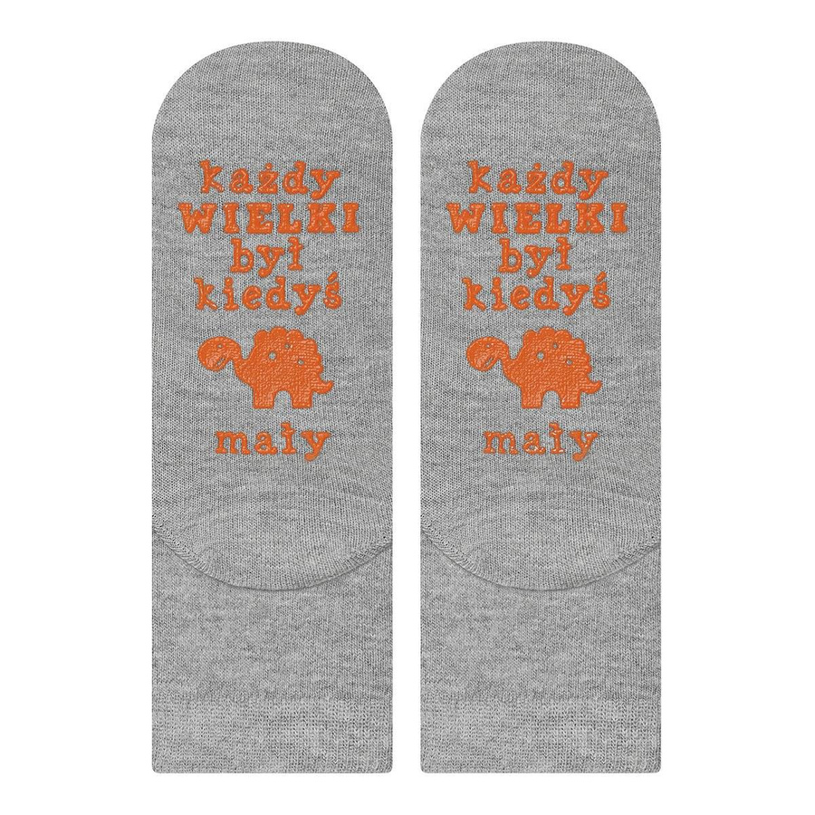 Socken Kinder Serie Grau