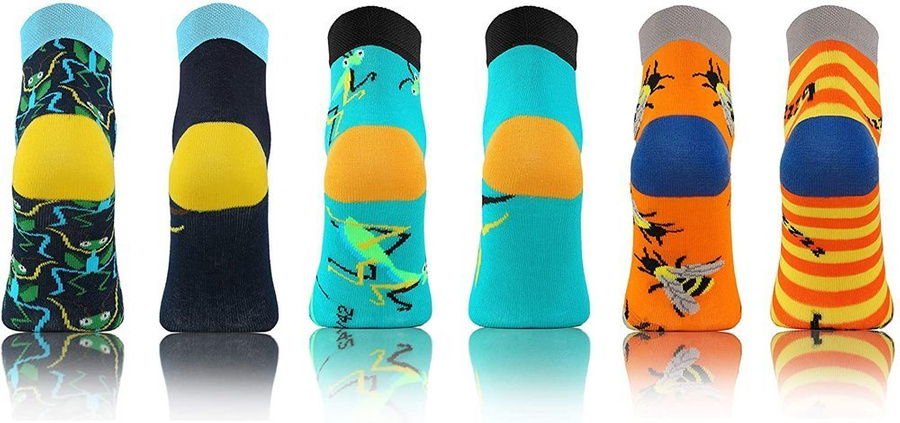 Kurze Socken Finest Simply Mehrfarbig