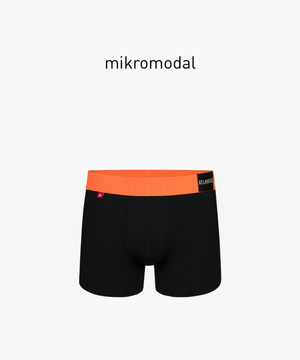 Boxershorts Mh-1188 Orange Schwarz