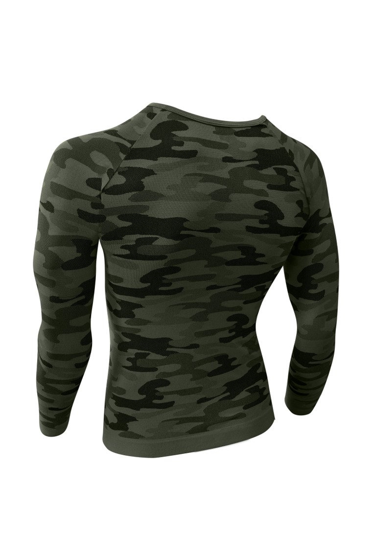 Thermo-Shirt Thermo Active Tarnfarbe
