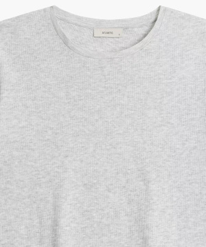 Damenpyjama Nlp-490 Grau Blau