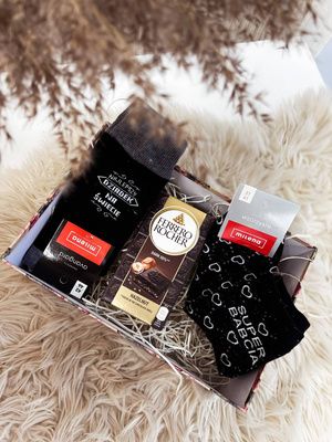 Socken Serie Großeltern Schwarz