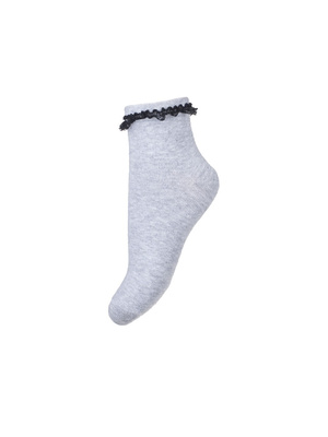 Kindersocken aus Baumwolle SMOOTH mit LACE 092