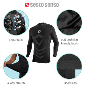 Thermohemd Thermo Active Schwarz