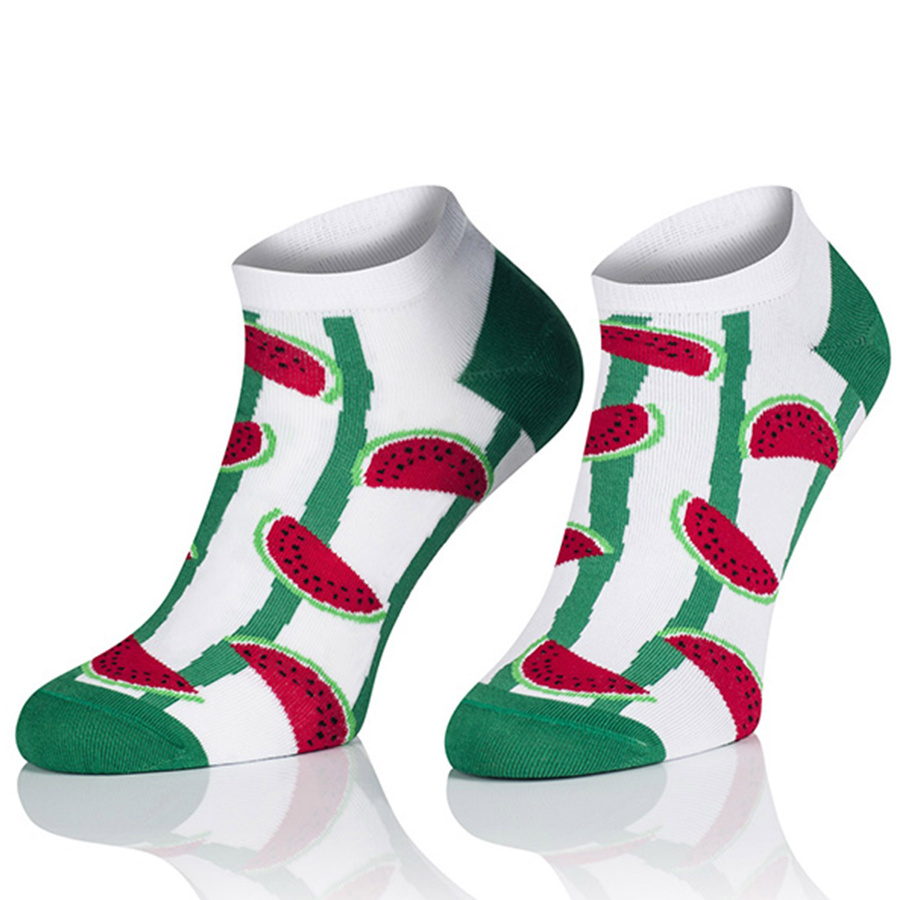 Farbige Socken Stops Kunst. 1849 Intenso Wassermelonen