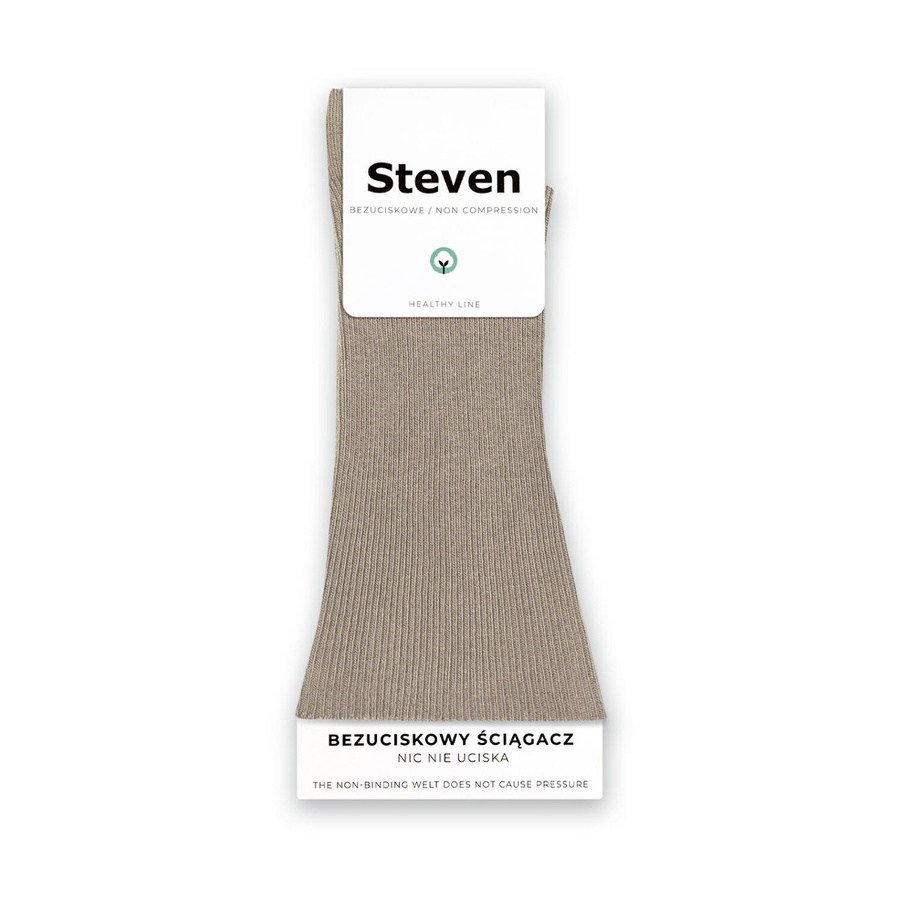 Non-Pressure Cotton Socks Art. 018 Beige