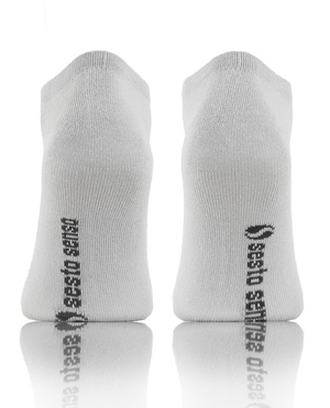 Sesto Senso Skarpetki Sneakers – Atmungsaktive Sportsocken aus 80% Baumwolle, Anatomic Fit, Air Control System, Unisex, Farbe: Popiel, Ideal für Sport und Freizeit, Komfort und Langlebigkeit