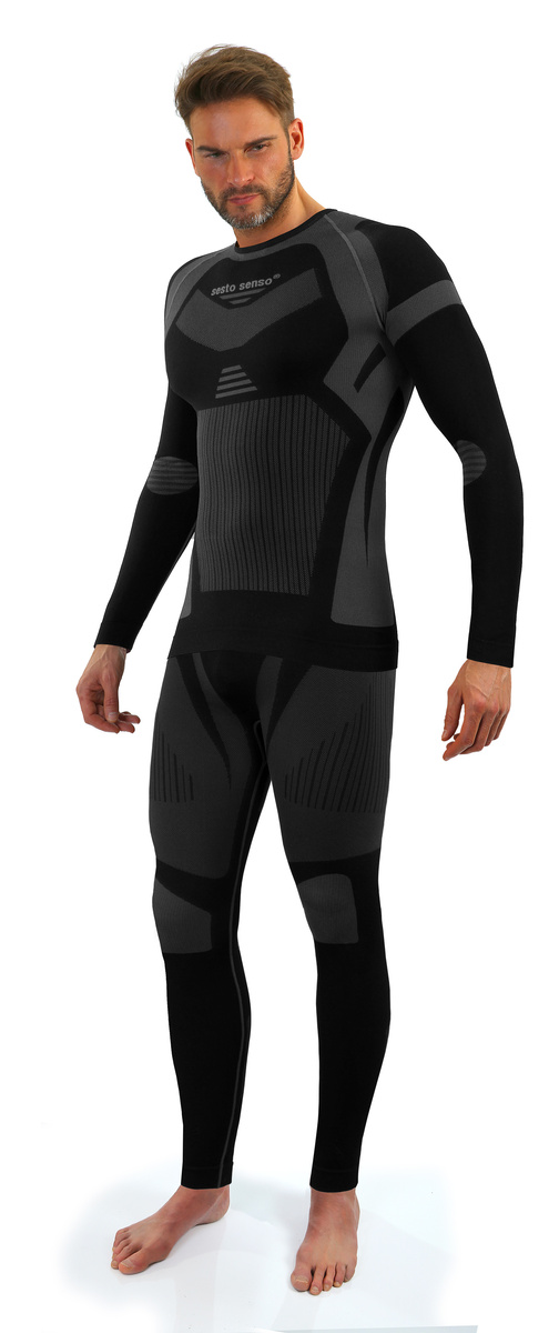 Thermounterwäsche-Set Thermo Active Grau