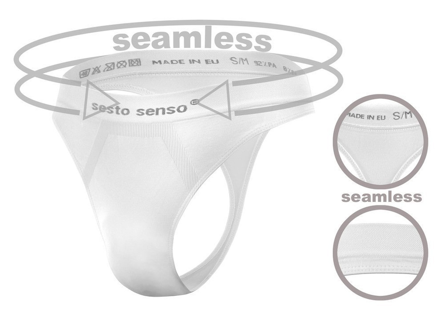 Męskie STRINGI bezszwowe sportowe Sesto Senso