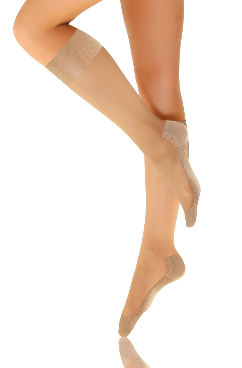 Kniestrümpfe Relax Vision Beige