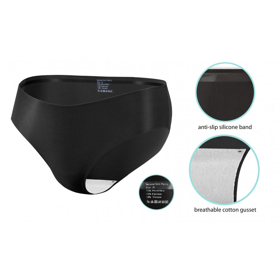 3X Bezszwowe figi damskie laserowo cięte Sesto Senso