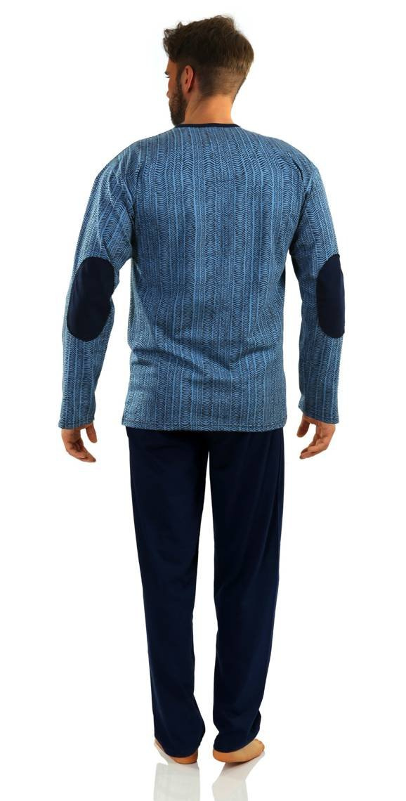 Bawełniana piżama męska Sesto Senso 07