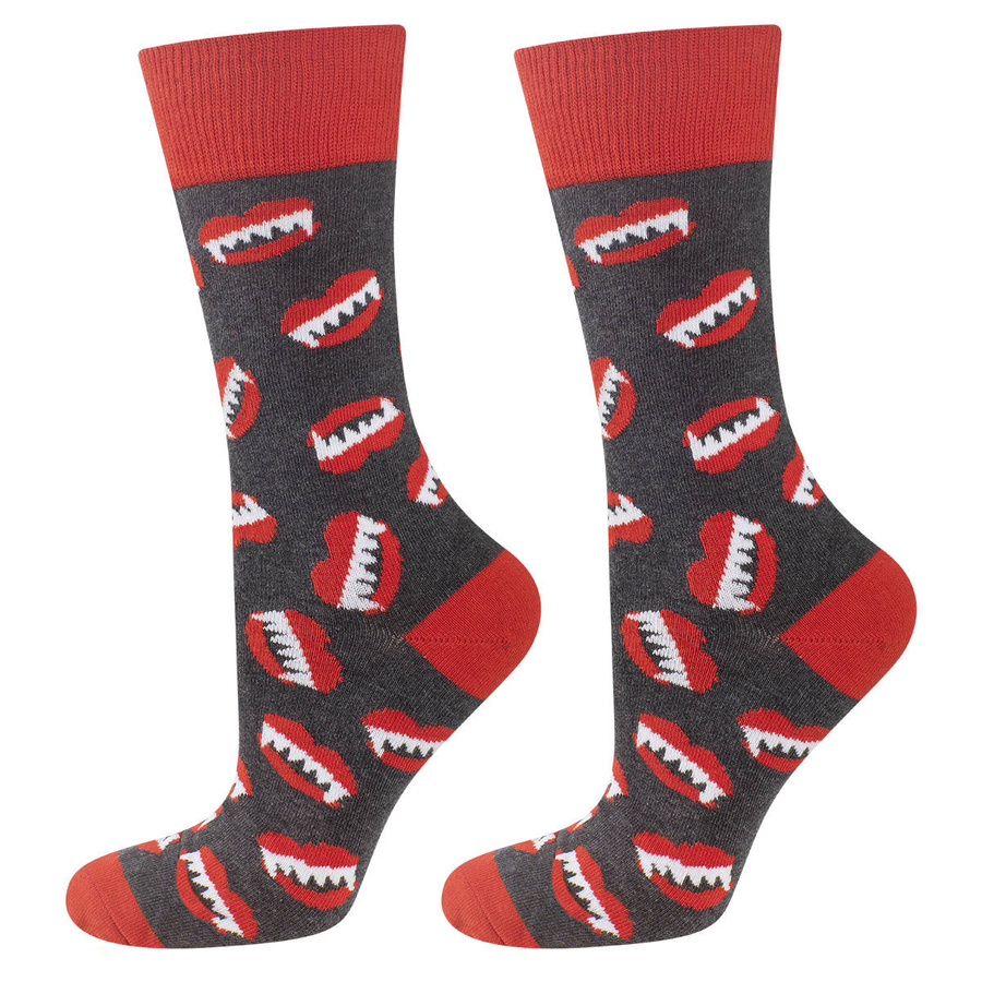 Farbige Herrensocken Soxo Good Stuff Mundbacken