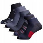 5X Sport-Socken für Männer Stops Milena