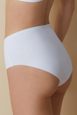 Maxi Braga 503 Höschen mit hoher Taille, blanco-weiß