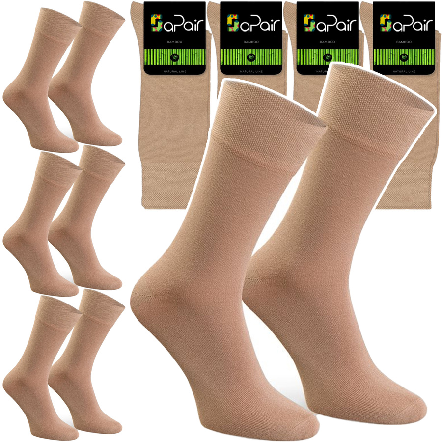 Skarpety bambusowe męskie czarny art.086 Steven