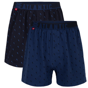 2-PACK Bokserki męskie luźne 2MBX-035 Atlantic