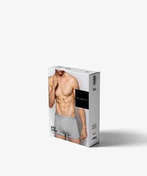 Pantaloni scurți bărbătești BMH-012 Albi