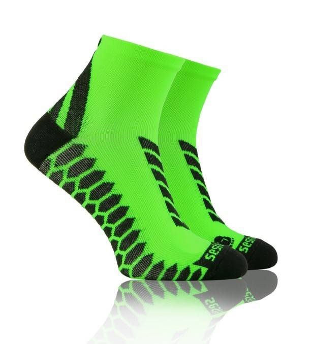 Bawełniane oddychające bezszwowe SKARPETY SPORTOWE SPORT SOCKS Sesto Senso 