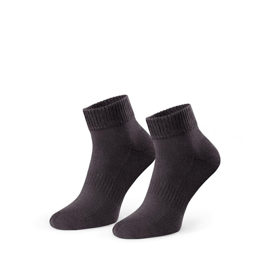 Supima halbe Frotteesocken Art 157 WP002 graphit